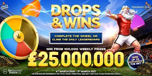 Drops and Wins Bonus at Kign Casino